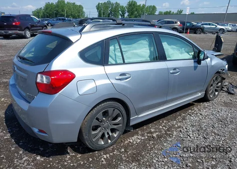 2014 Subaru Impreza 2.0I Sport Premium from USA, damaged, VIN JF1GPAL62E8298081